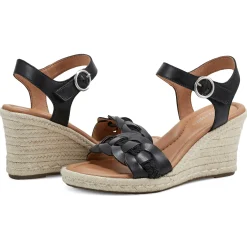Aisha Espadrille Wedge Sandals