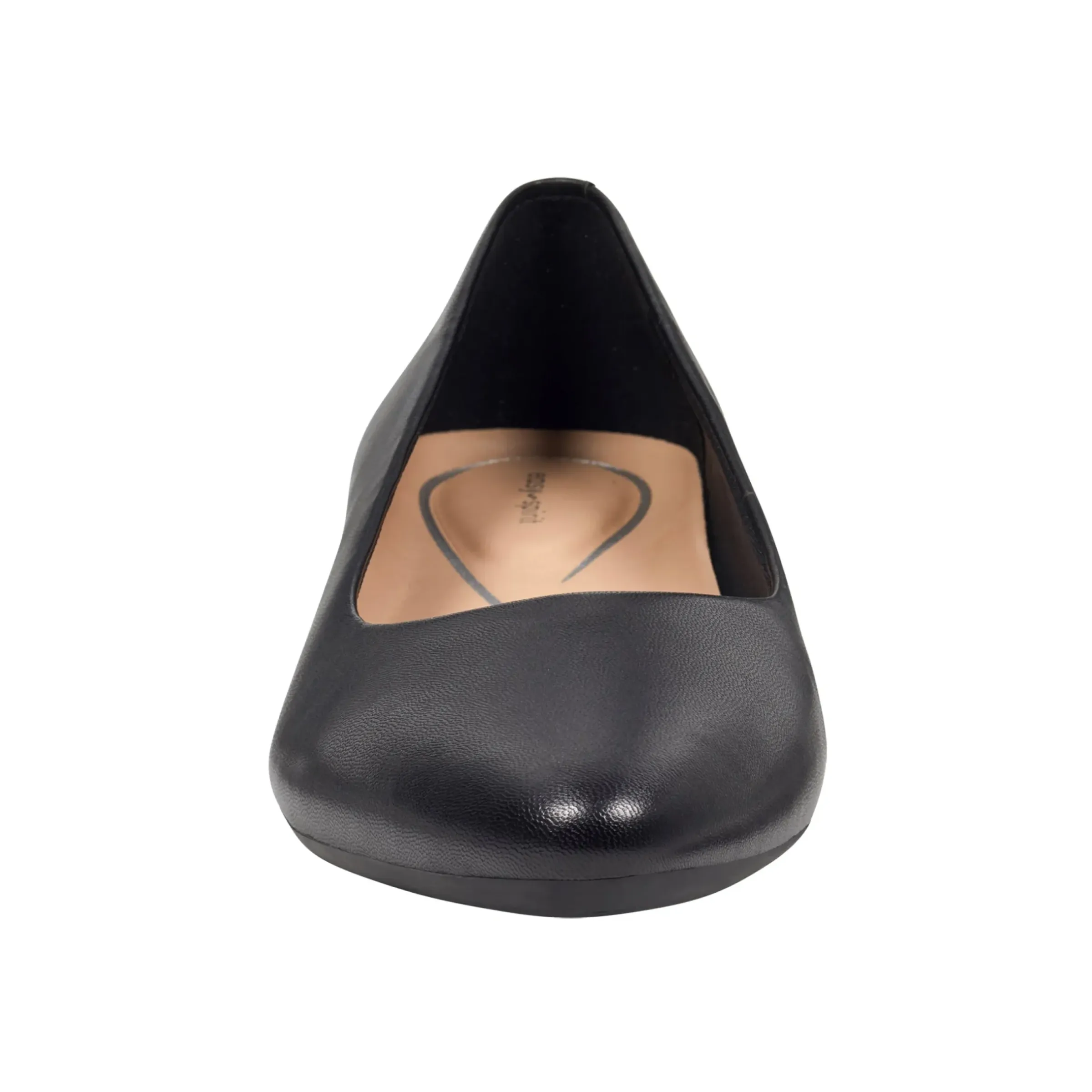 Caldise Leather Low Heel Dress Shoes