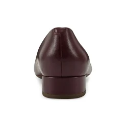 Caldise Leather Low Heel Dress Shoes