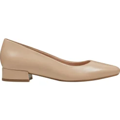 Caldise Leather Low Heel Dress Shoes