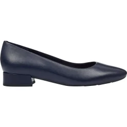 Caldise Leather Low Heel Dress Shoes