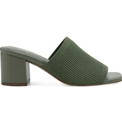 Caryn Heeled Slide Sandals