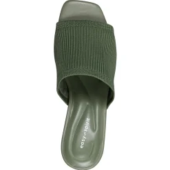 Caryn Heeled Slide Sandals