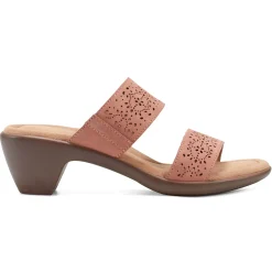 Crista Casual Slide Heeled Sandals