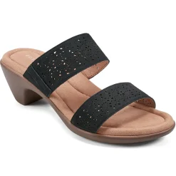 Crista Casual Slide Heeled Sandals