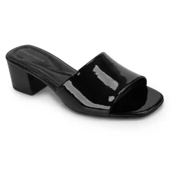 Fiora Block Heel Slide Sandals