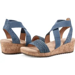 Lorena Wedge Sandals