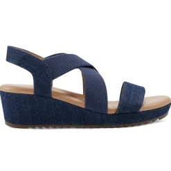 Lucille Platform Wedge Sandals