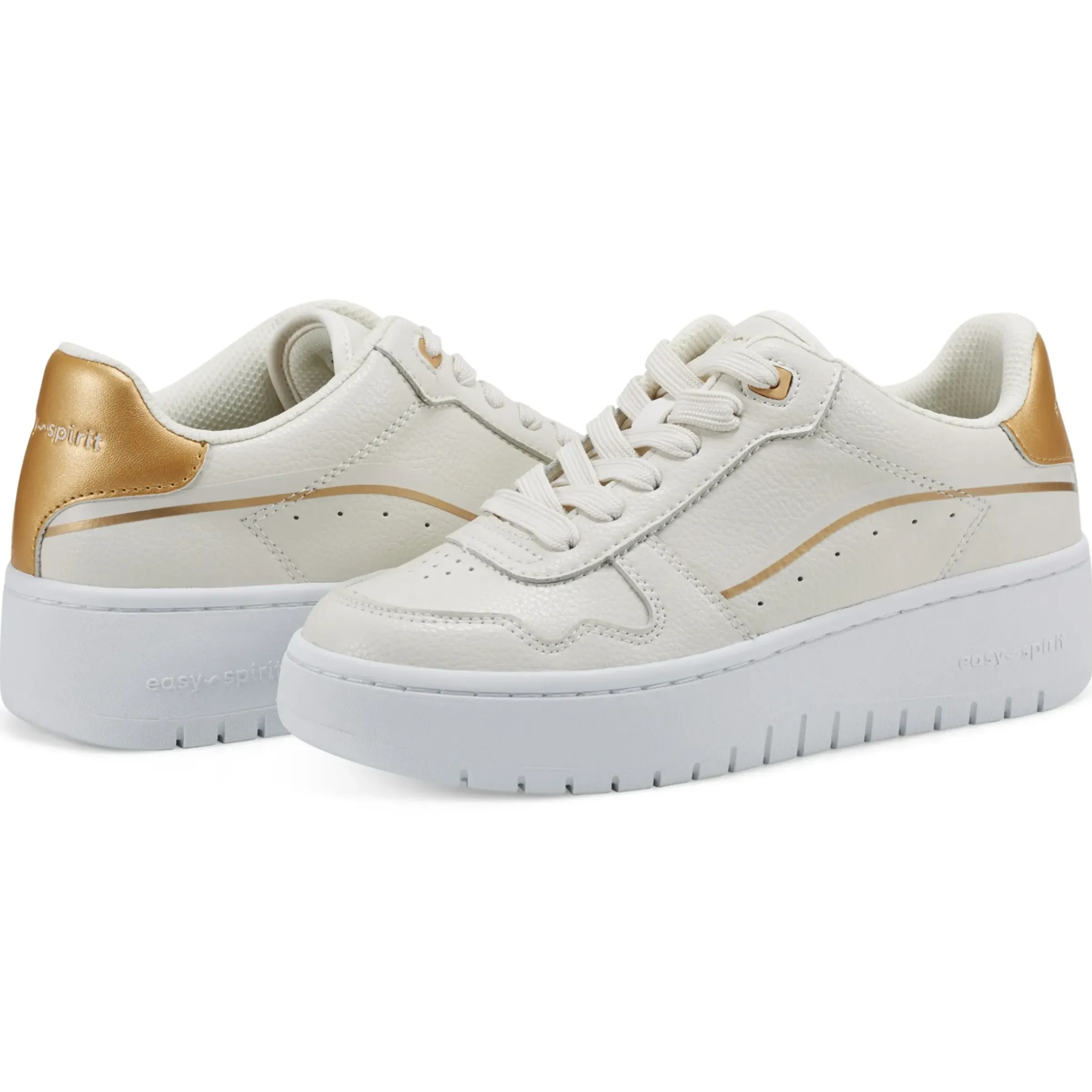 Onyx Lace Up Platform Walking Shoes