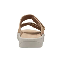 Red Slip On Sandals